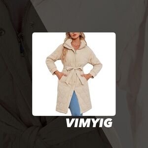 NWOT Vimyig Quilted Puffer Coat